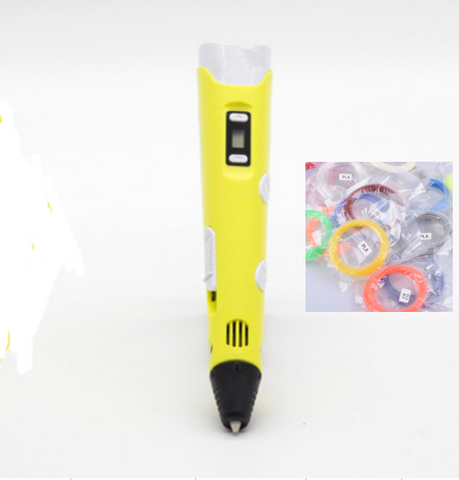 Image of 3D print pen graffiti 3D stereoscopic paintbrush painting toys - Paule & Angels