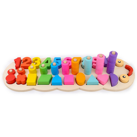 Image of Early Childhood Education Wooden Logarithmic Board