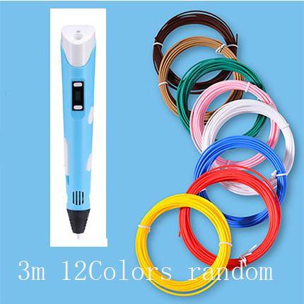 Image of 3D print pen graffiti 3D stereoscopic paintbrush painting toys - Paule & Angels