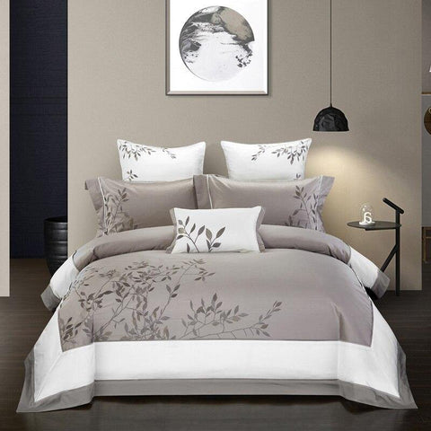 Image of Four-piece cotton embroidery embroidery home textile - Paule & Angels