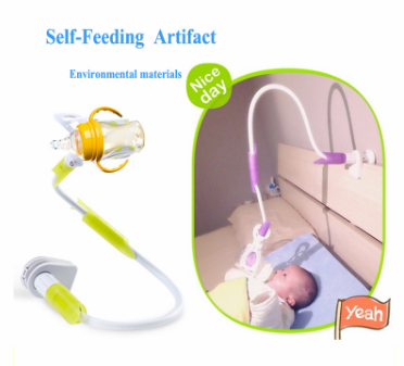 Image of Free Hand Baby Bottle - Baby Feeding Holder - Paule & Angels