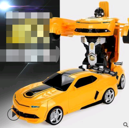 Image of Remote Control Car Electric Induction Deformation Robot