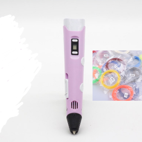 Image of 3D print pen graffiti 3D stereoscopic paintbrush painting toys - Paule & Angels