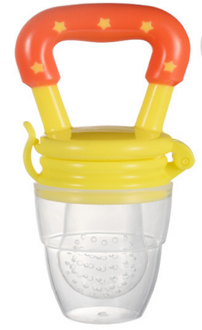 Image of Baby food dispenser - pacifier for fresh fruits - Paule & Angels