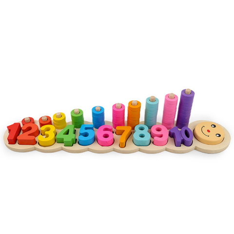 Image of Early Childhood Education Wooden Logarithmic Board