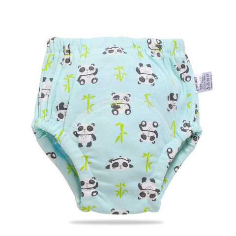 Image of Baby training learning pants baby gauze diaper pants - Paule & Angels