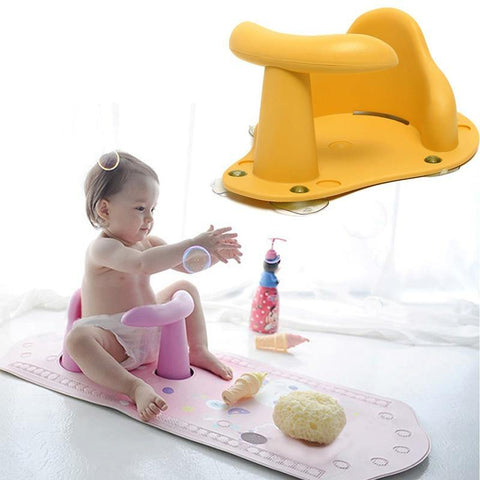 Image of Kids Anti Slip Safety Chair - Bath Tub Ring Seat Infant - Paule & Angels