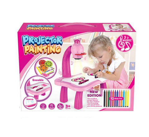 Image of Children Smart Projector Painting Drawing Projector Table Desk Toy - Paule & Angels