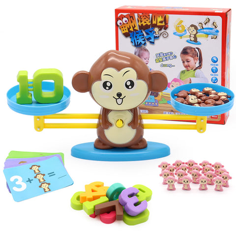 Image of Monkey Balance Children Early Digital Addition and Subtraction Toys