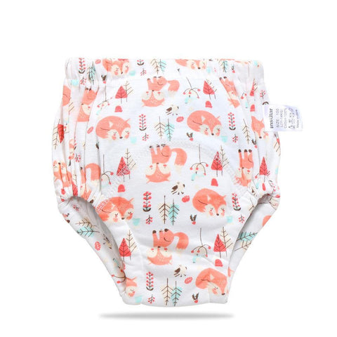 Image of Baby training learning pants baby gauze diaper pants - Paule & Angels