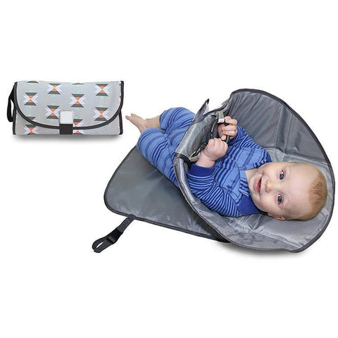 Image of Portable Diaper Changing Pad Clutch for Newborn - Paule & Angels