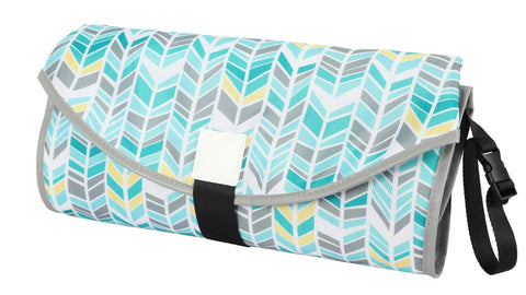 Image of Portable Diaper Changing Pad Clutch for Newborn - Paule & Angels