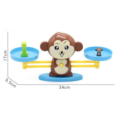 Image of Monkey Balance Children Early Digital Addition and Subtraction Toys