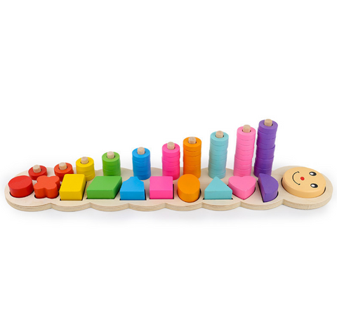 Image of Early Childhood Education Wooden Logarithmic Board