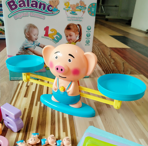 Image of Monkey Balance Children Early Digital Addition and Subtraction Toys